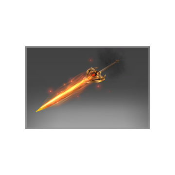 Autographed Spear of the Daemonfell Flame