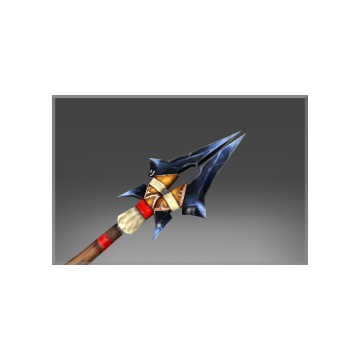 Auspicious Obsidian Blade Spear