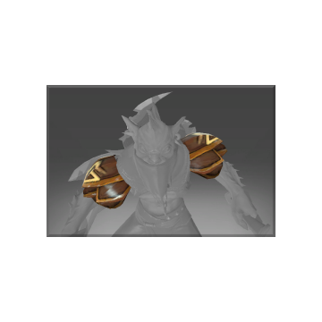 Auspicious Pangolin Shoulder Armor